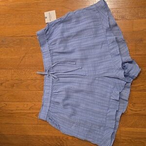 ARIZONA JEAN CO BRAND WOMEN'S JUNIOR PLUS SIZE BLUE SHORTS SIZE XXL